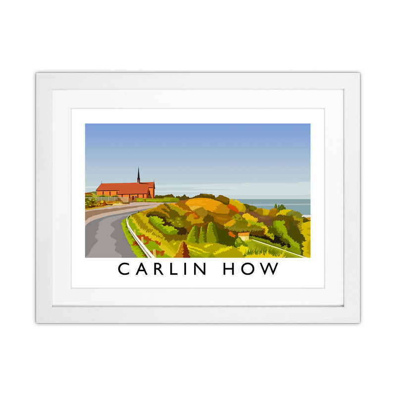 Carlin How Art Print by Richard O'Neill White Grain