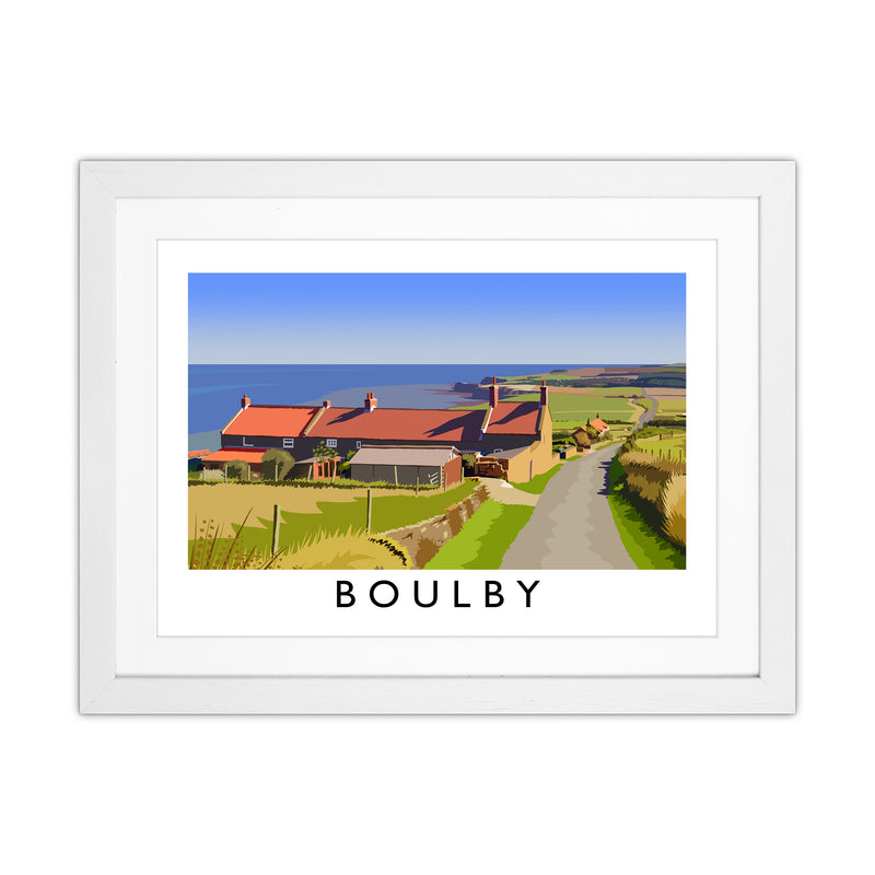Boulby 2 Art Print by Richard O'Neill White Grain