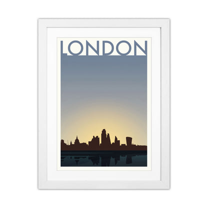 London 4 (Day) Travel Art Print by Richard O'Neill White Grain