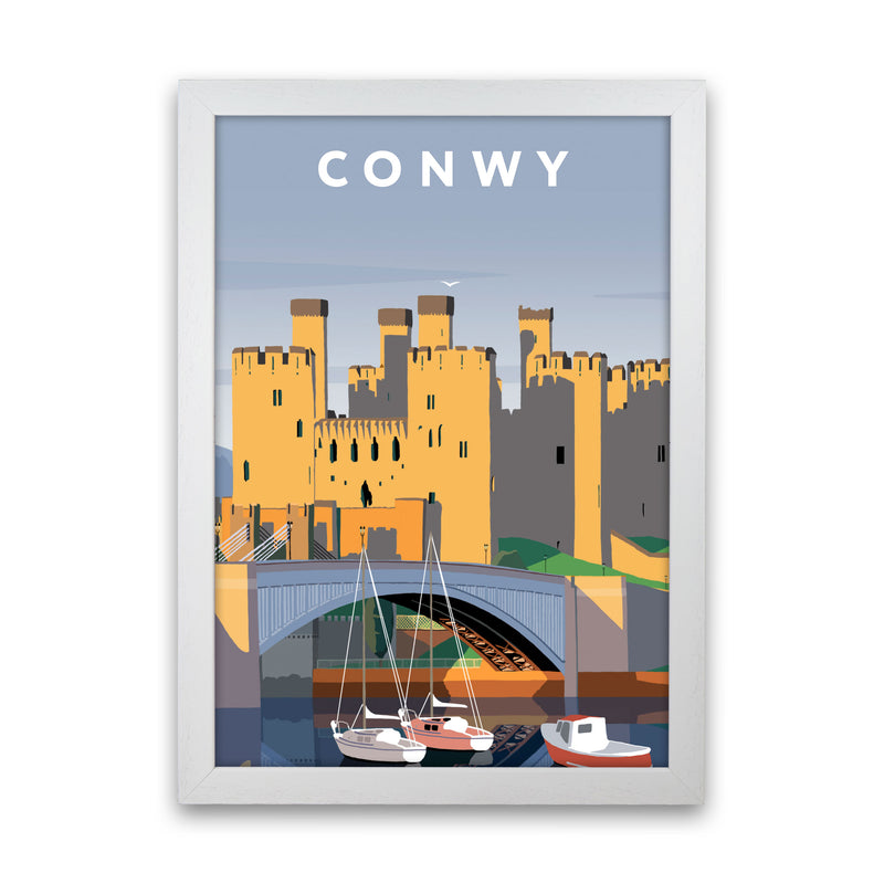 Conwy Portrait by Richard O'Neill White Grain