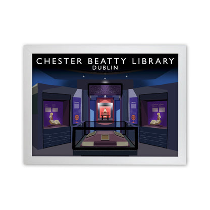 Chester Beatty 2 Library by Richard O'Neill White Grain