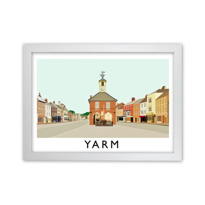Yarm Art Print by Richard O'Neill, Framed Wall Art White Grain