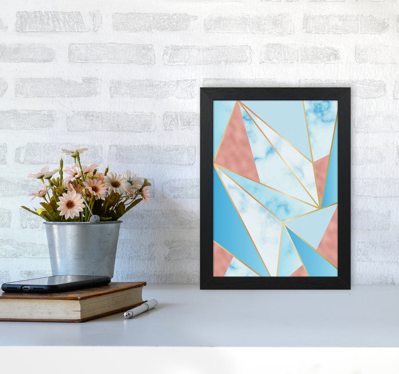 Geometric Sky Art Print by Seven Trees Design