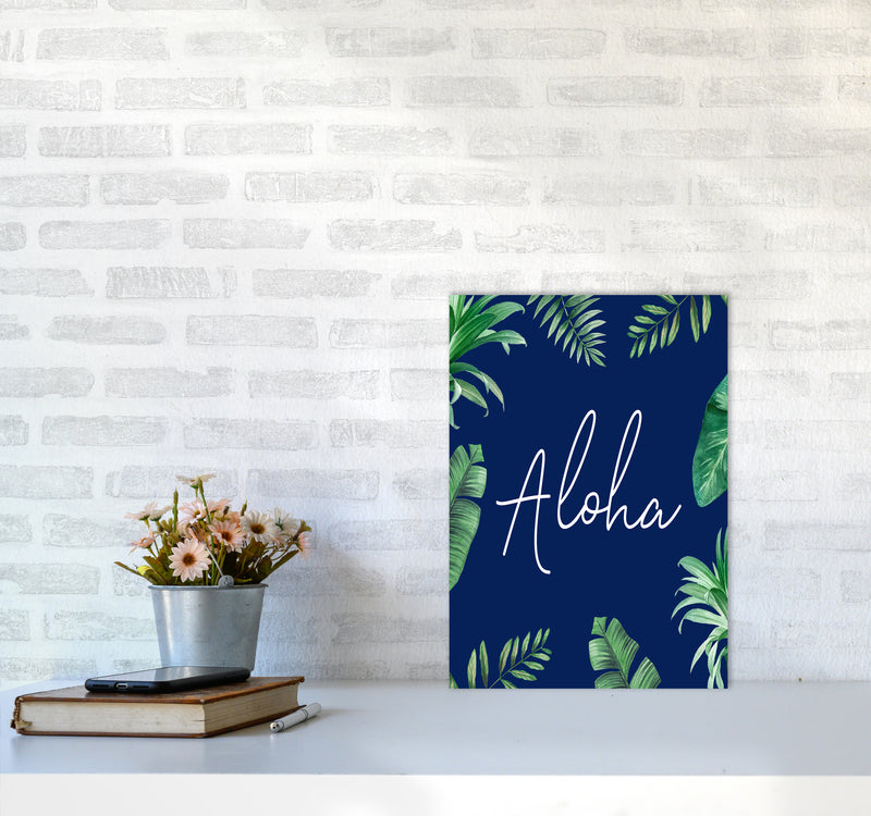 Aloha Botanical Art Print by Seven Trees Design