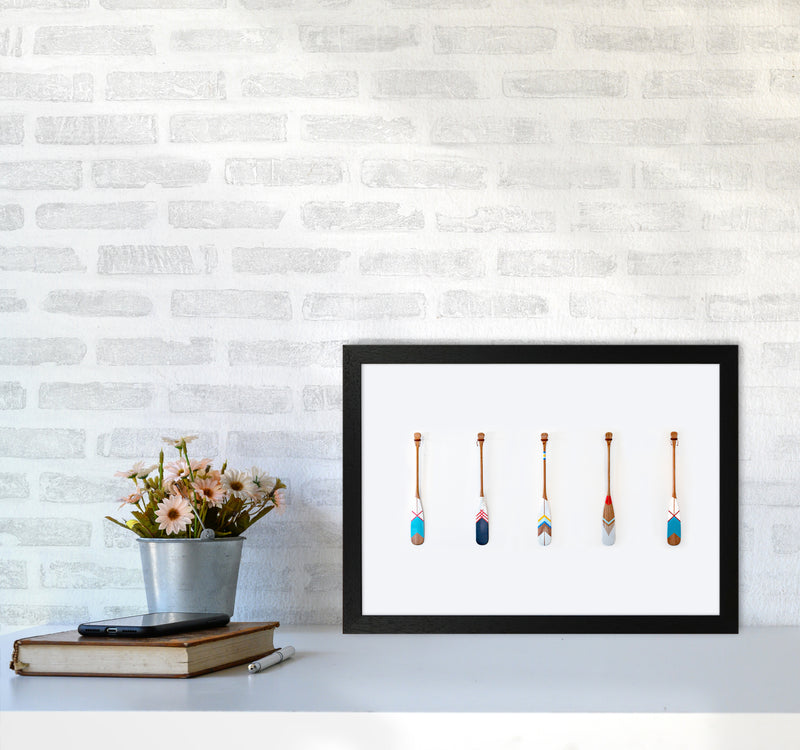 Five Oars Photography Art Print by Seven Trees Design