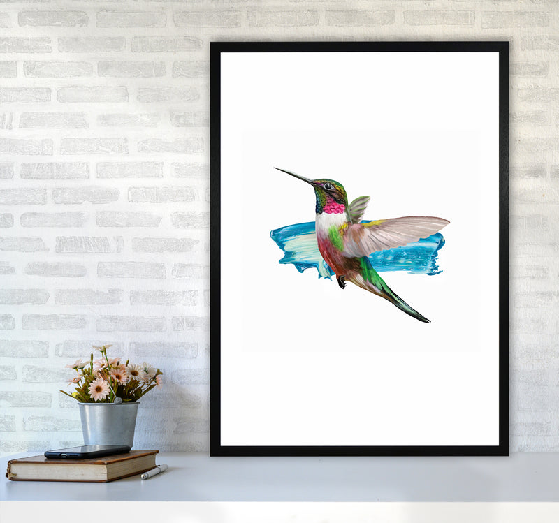 Modern Humingbird II Art Print by Seven Trees Design