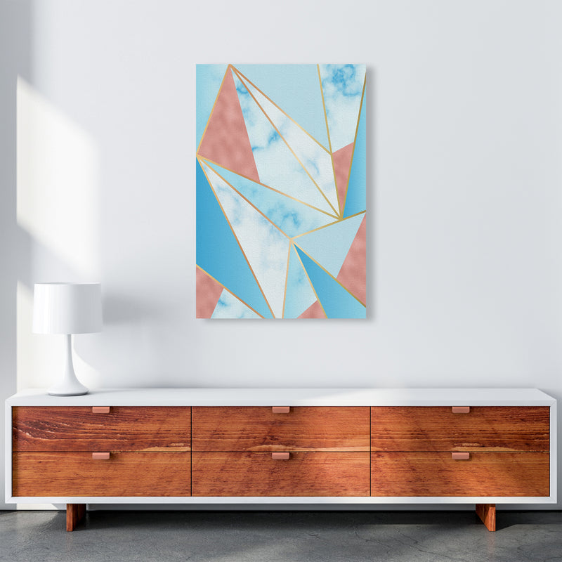 Geometric Sky Art Print by Seven Trees Design A1 Canvas