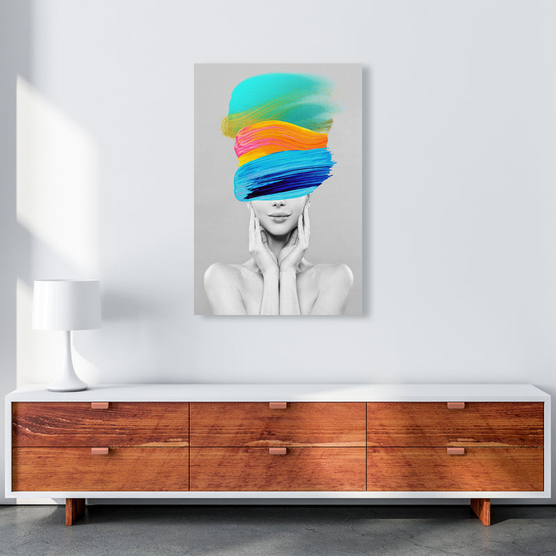 Beauty In Colors II Fashion Art Print by Seven Trees Design A1 Canvas