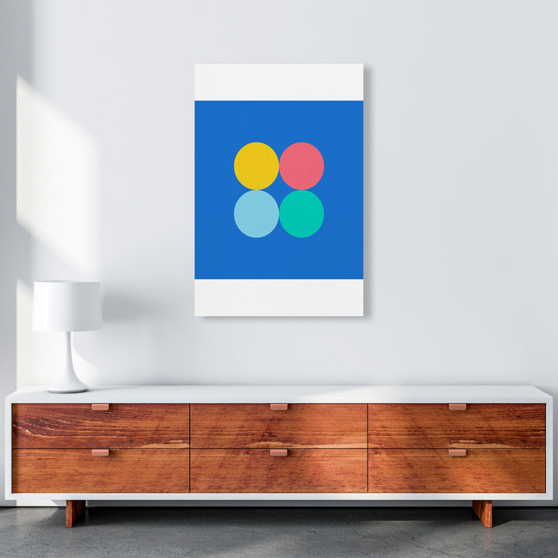 Happy shapes I Circles Art Print by Seven Trees Design A1 Canvas