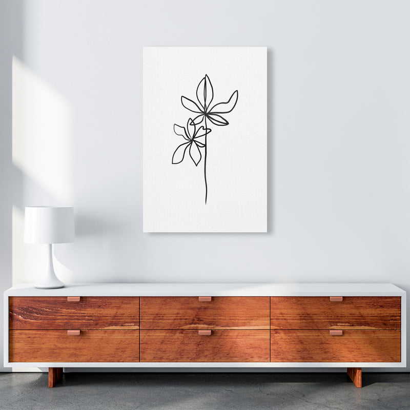Lines Leaves I Art Print by Seven Trees Design A1 Canvas