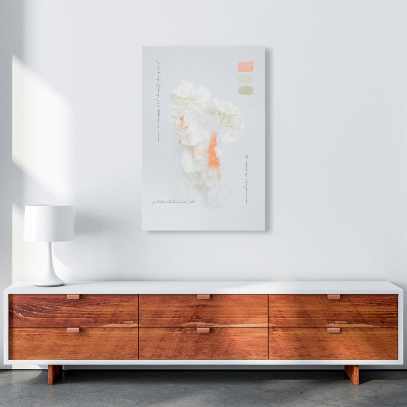 Modern Vintage Botanic Art Print by Seven Trees Design A1 Canvas