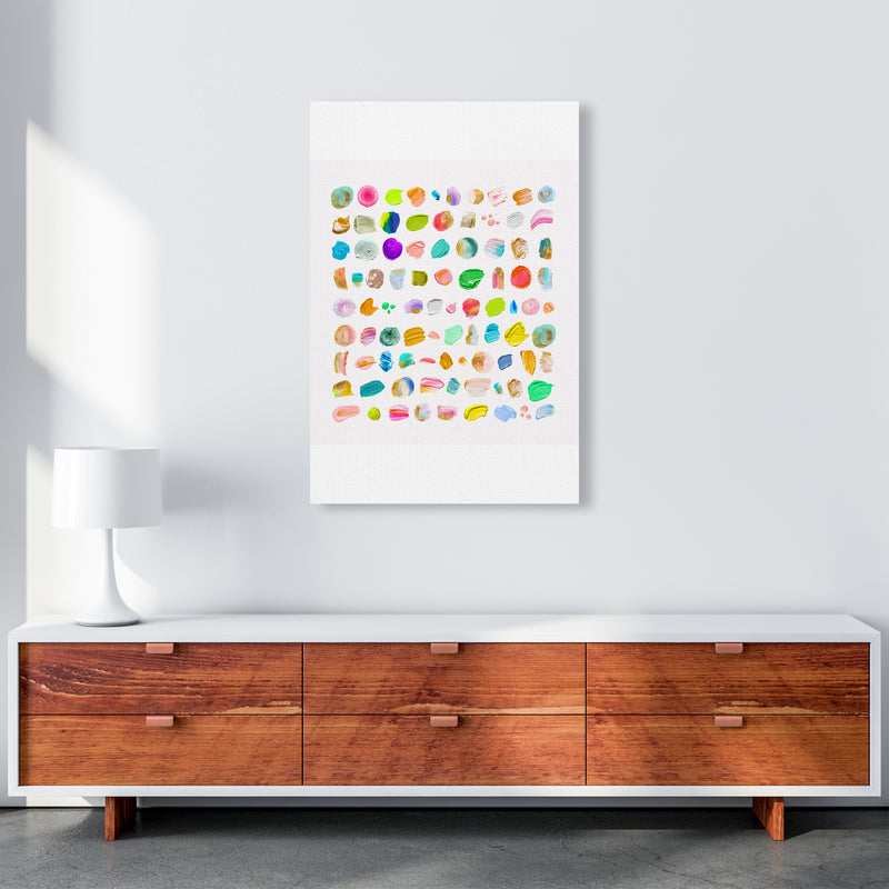 Painting Paradise Abstract Art Print by Seven Trees Design A1 Canvas