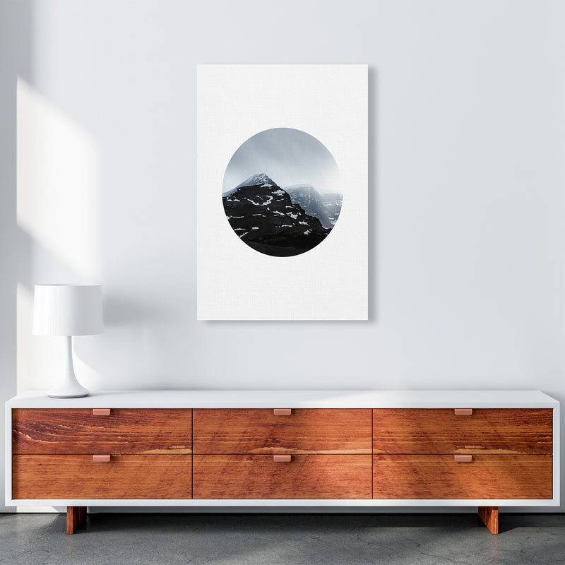 Snow Mountains Photography Art Print by Seven Trees Design A1 Canvas