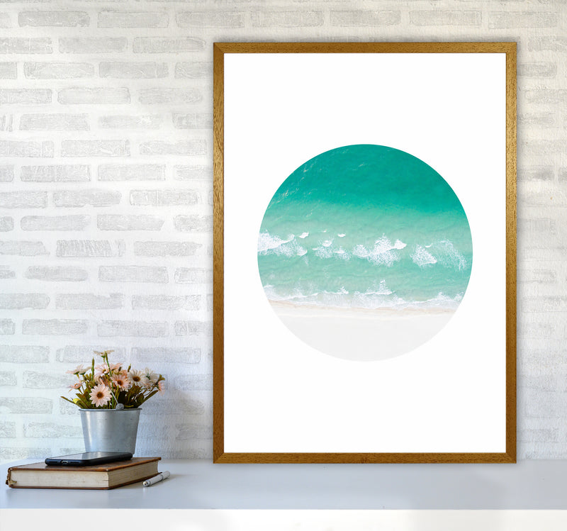 La Mar Beach Art Print by Seven Trees Design A1 Print Only