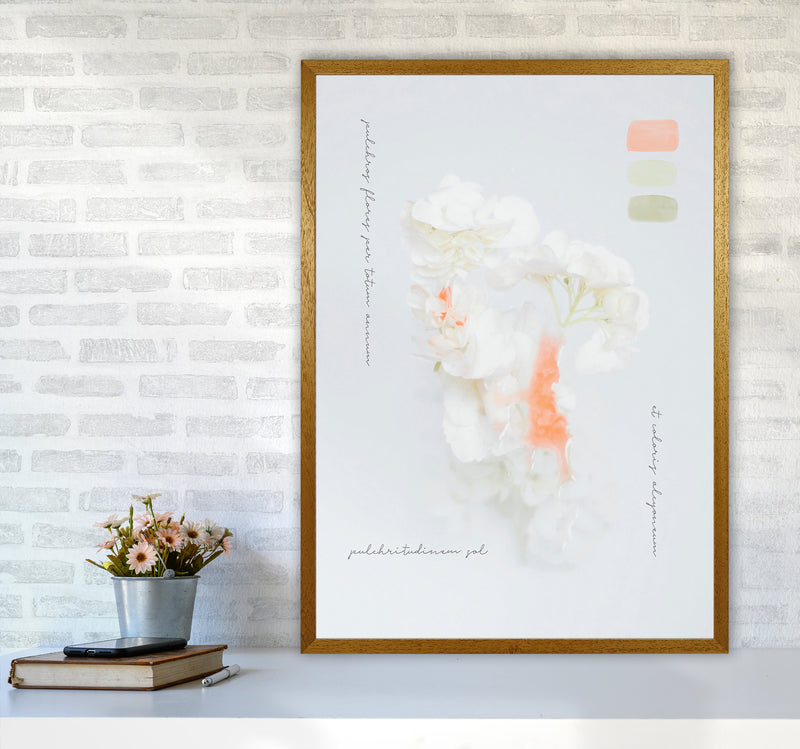 Modern Vintage Botanic Art Print by Seven Trees Design A1 Print Only