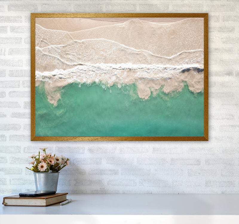 Sea From The Sky Photography Art Print by Seven Trees Design A1 Print Only