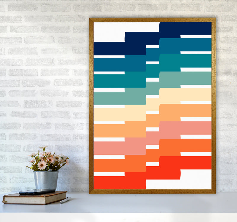 The Modern Geometry Art Print by Seven Trees Design A1 Print Only