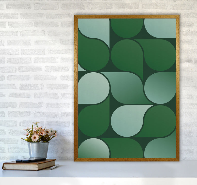 Geometric Loop Art Print by Seven Trees Design A1 Print Only