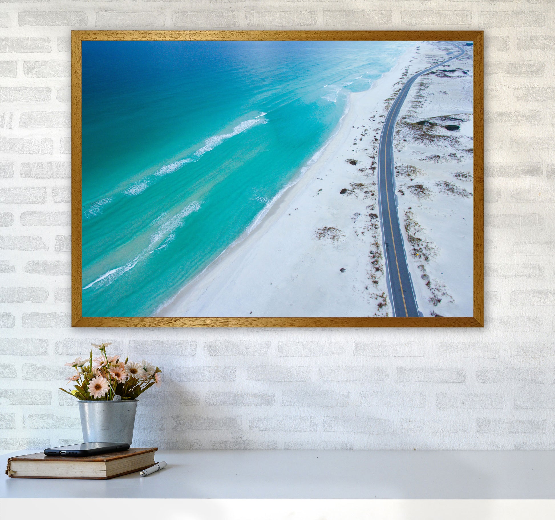 The View Art Print by Seven Trees Design A1 Print Only
