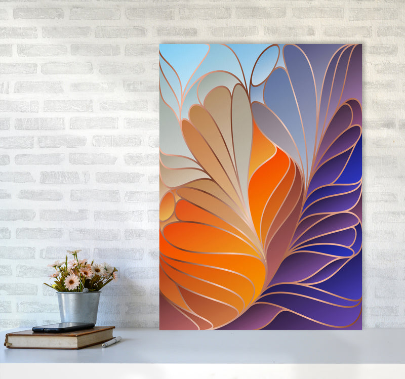 Colorful Art Deco III Art Print by Seven Trees Design A1 Black Frame