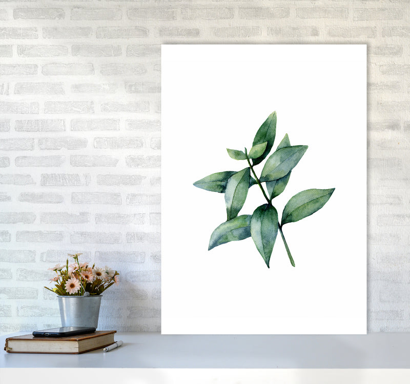 Watercolor Eucalyptus III Art Print by Seven Trees Design A1 Black Frame