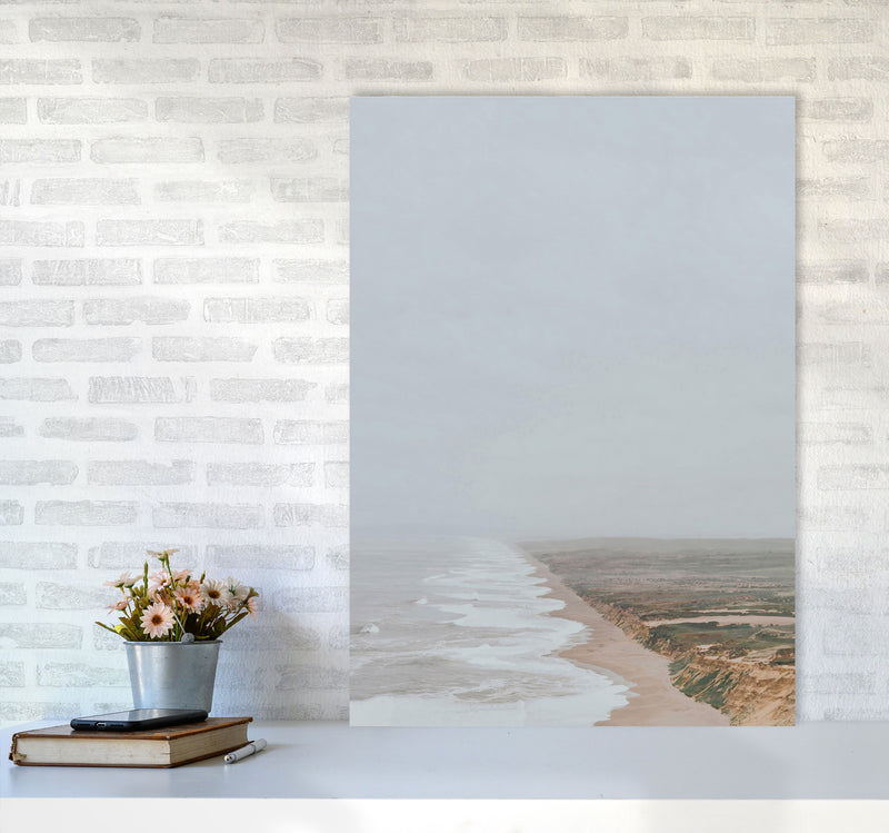 Fog and Waves Art Print by Seven Trees Design A1 Black Frame