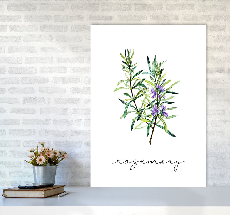 Rosemary Art Print by Seven Trees Design A1 Black Frame