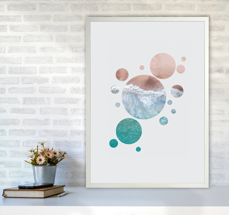 Planet Ocean Art Print by Seven Trees Design