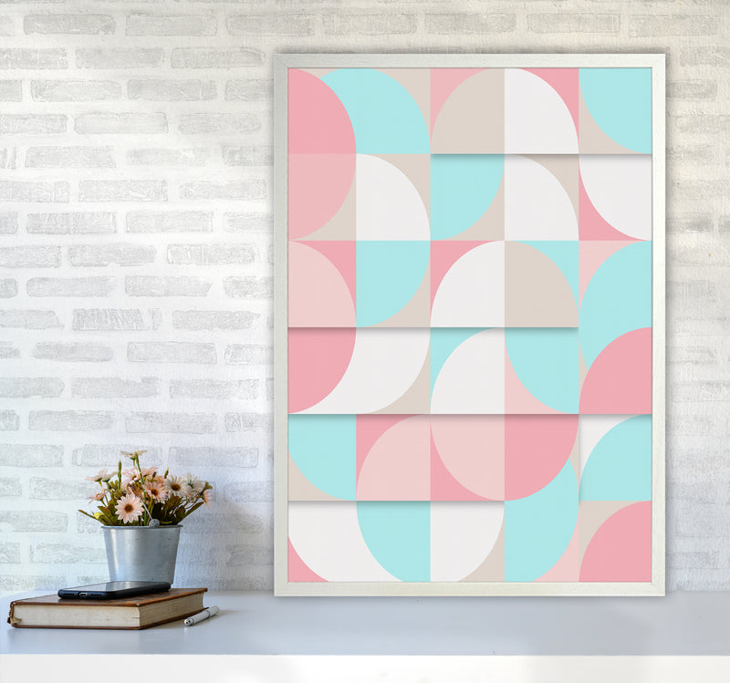 The Scandinavian Geometry Art Print by Seven Trees Design