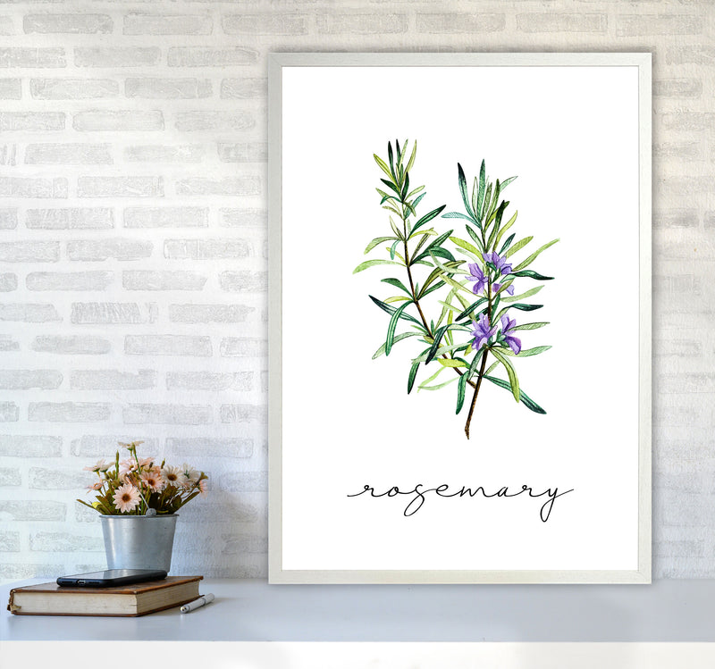 Rosemary Art Print by Seven Trees Design A1 Oak Frame