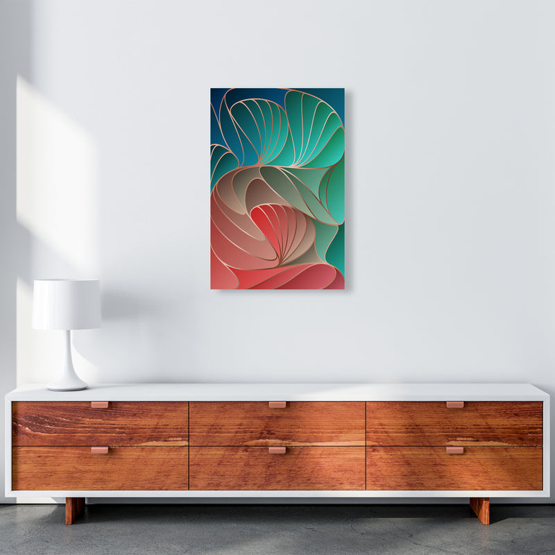 Colorful Art Deco I Art Print by Seven Trees Design A2 Canvas