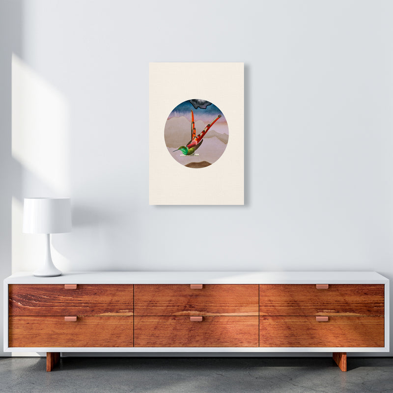 Bird Collage I Art Print by Seven Trees Design A2 Canvas