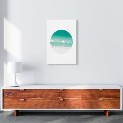La Mar Beach Art Print by Seven Trees Design A2 Canvas