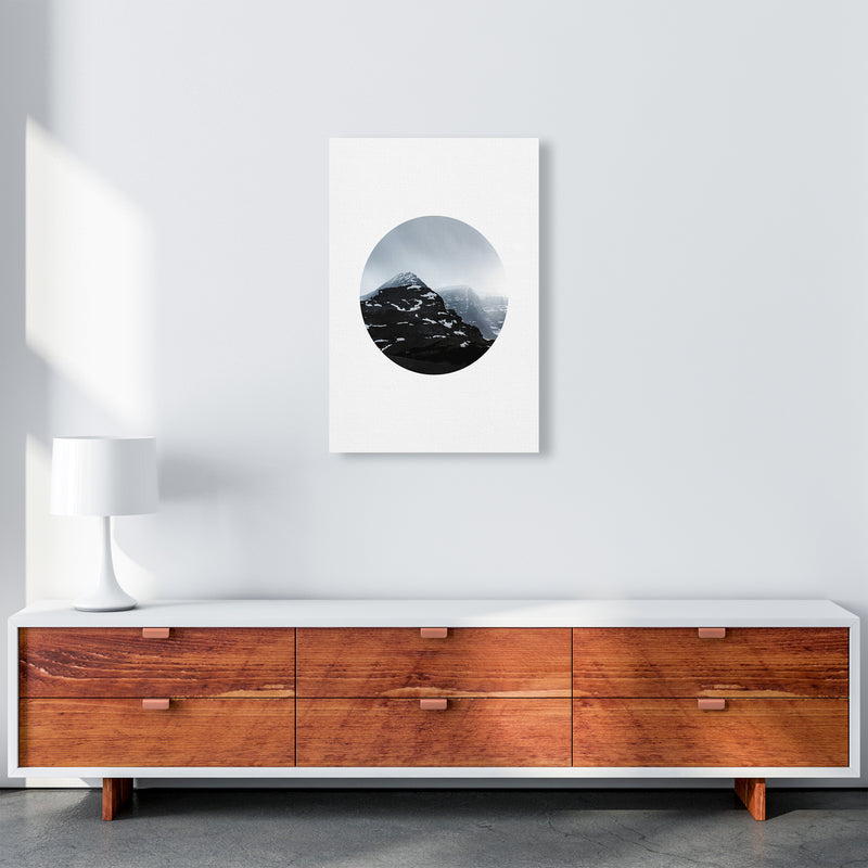 Snow Mountains Photography Art Print by Seven Trees Design A2 Canvas
