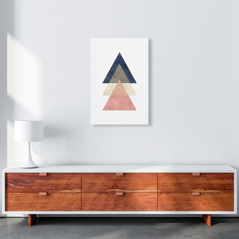 The Triangles Art Print by Seven Trees Design A2 Canvas