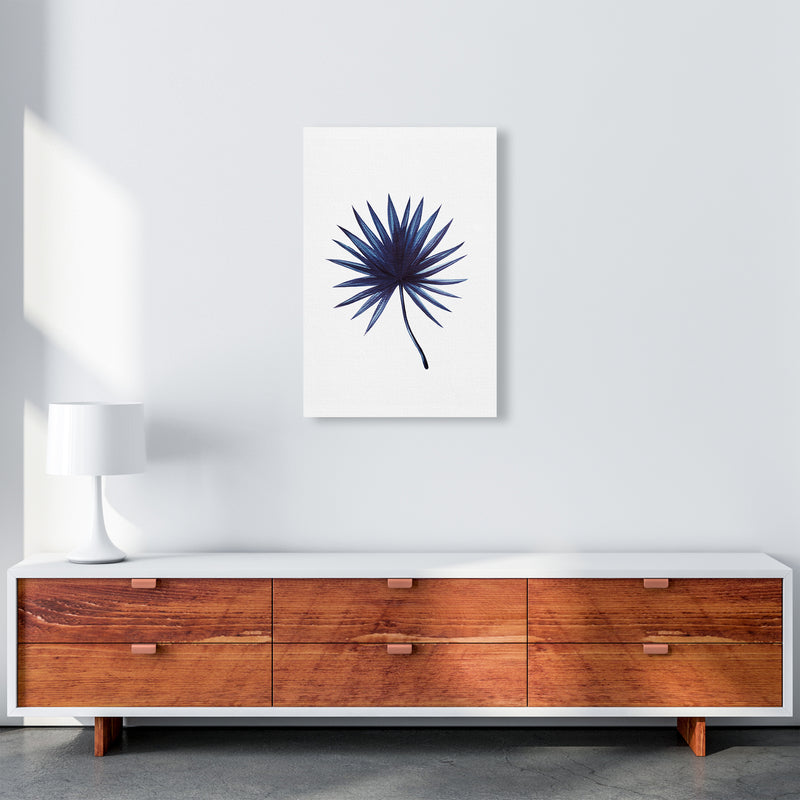 Watercolor Blue Leaf I Art Print by Seven Trees Design A2 Canvas