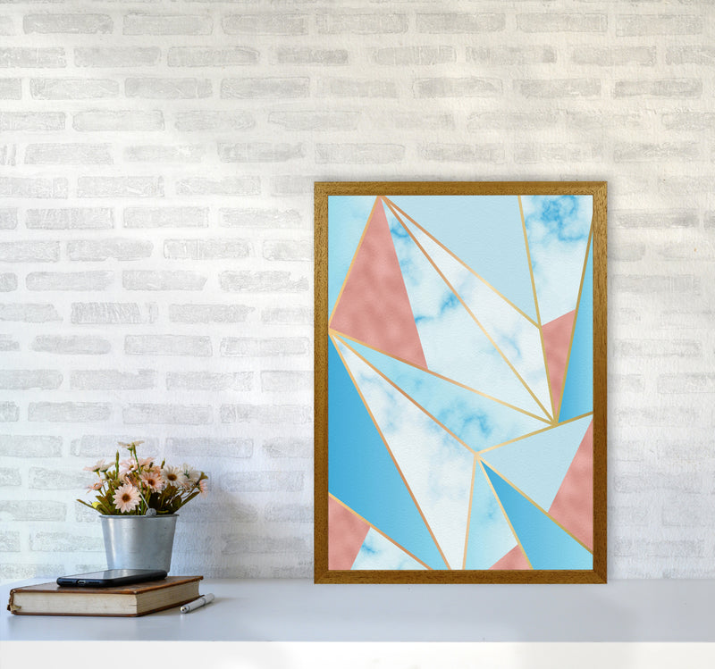Geometric Sky Art Print by Seven Trees Design A2 Print Only