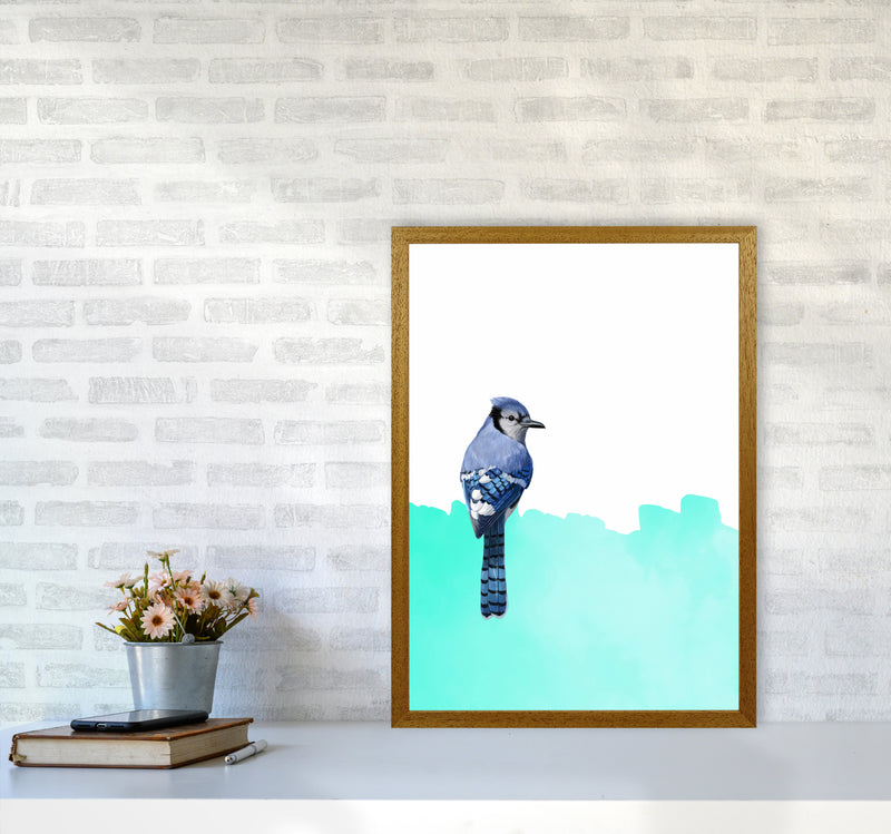 Bird Blue Art Print by Seven Trees Design A2 Print Only