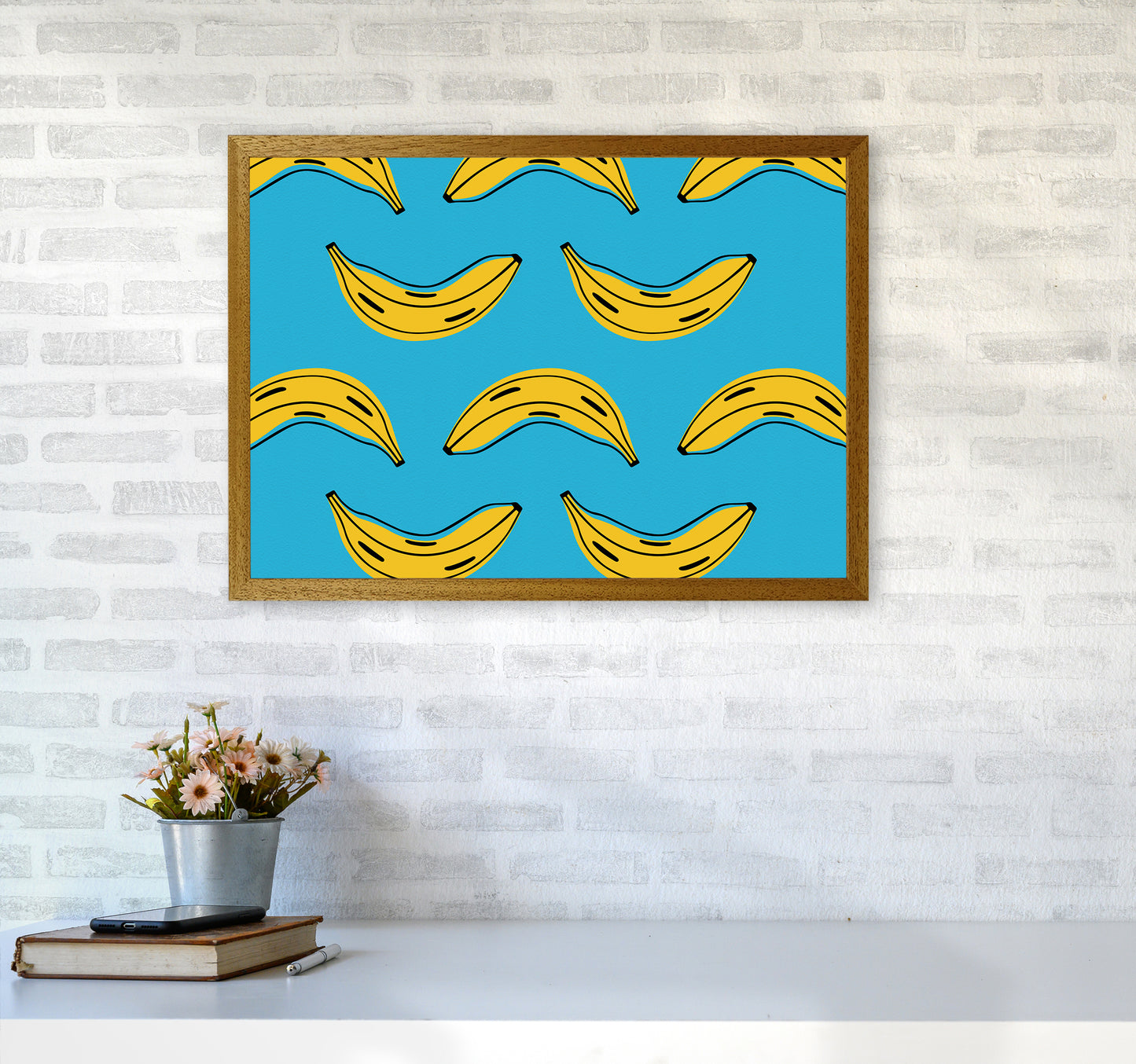 Is Bananas Art Print by Seven Trees Design A2 Print Only