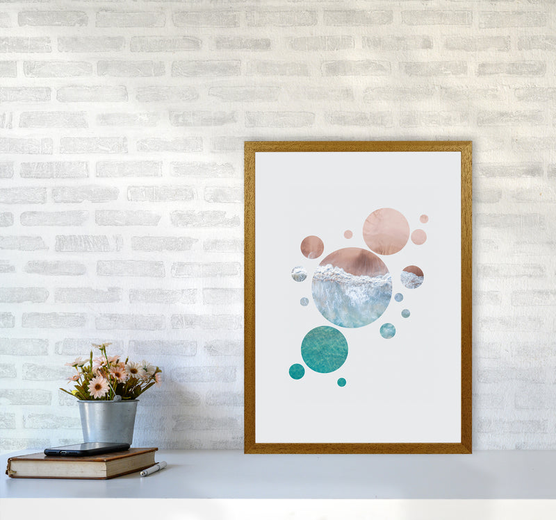 Planet Ocean Art Print by Seven Trees Design