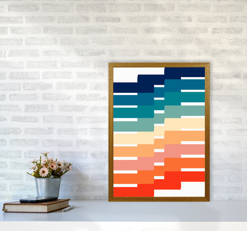 The Modern Geometry Art Print by Seven Trees Design A2 Print Only