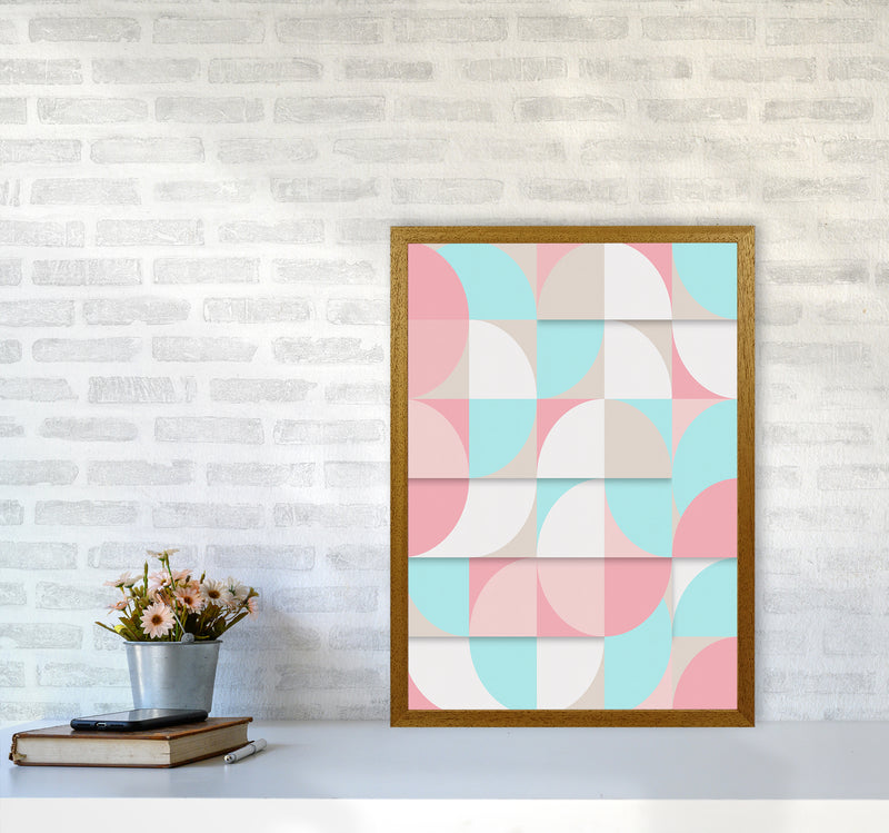 The Scandinavian Geometry Art Print by Seven Trees Design