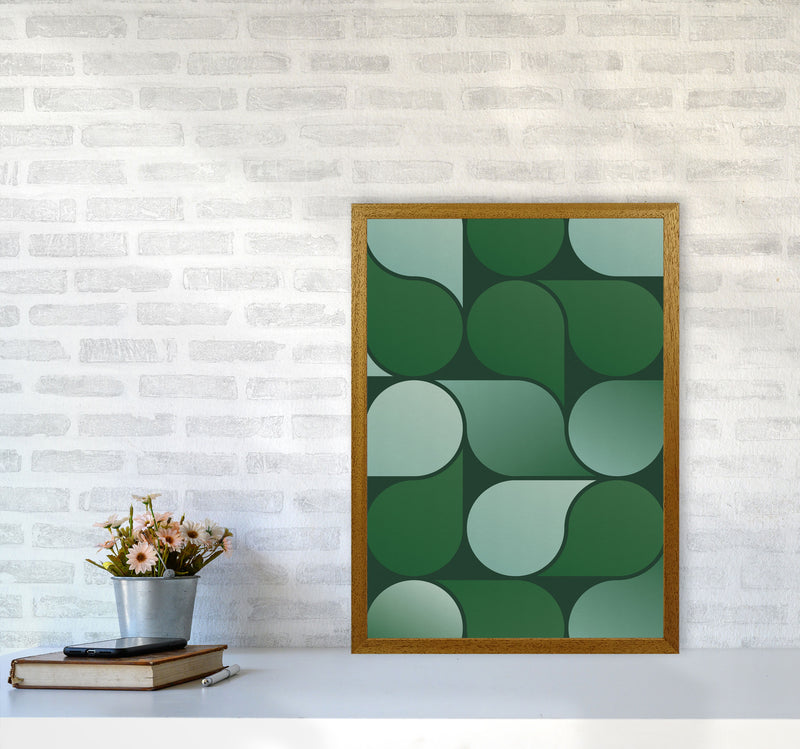 Geometric Loop Art Print by Seven Trees Design A2 Print Only