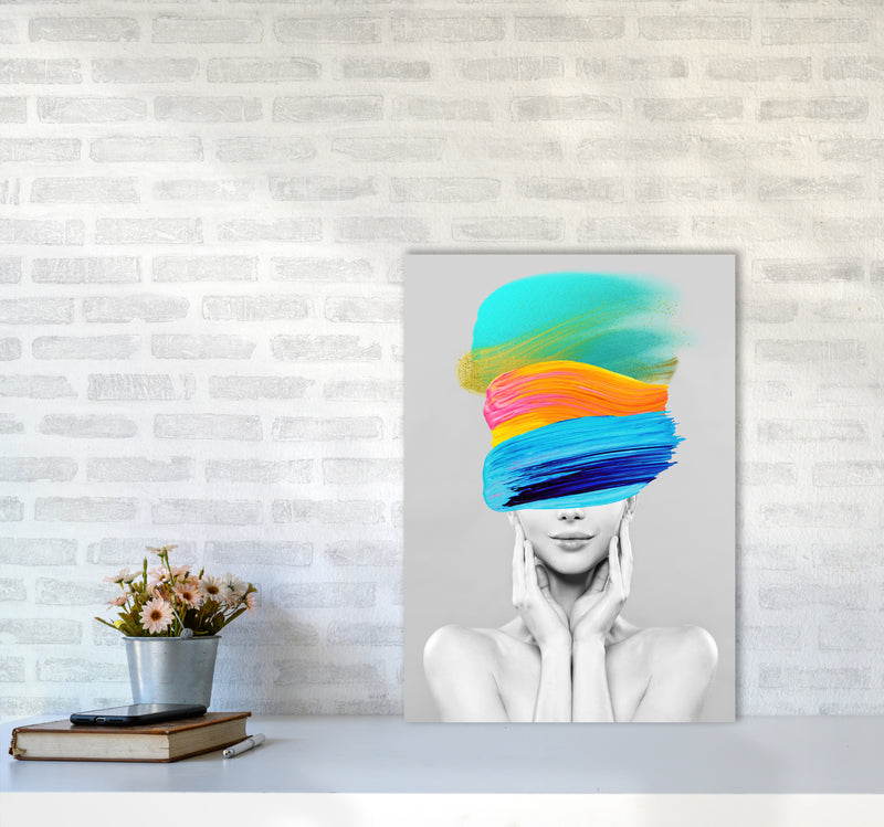 Beauty In Colors II Fashion Art Print by Seven Trees Design A2 Black Frame