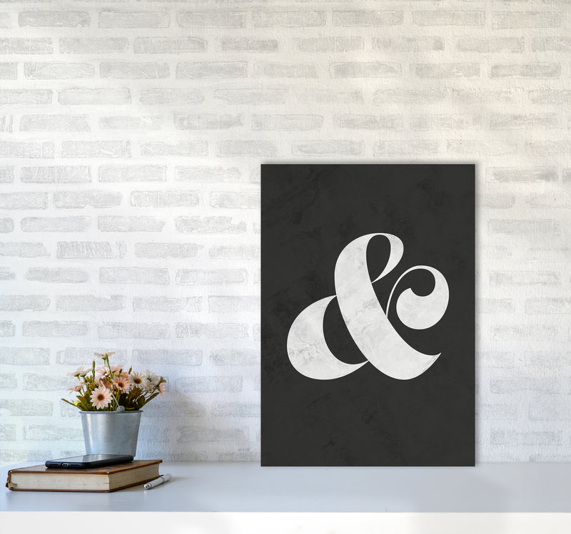 Vintage & Art Print by Seven Trees Design A2 Black Frame