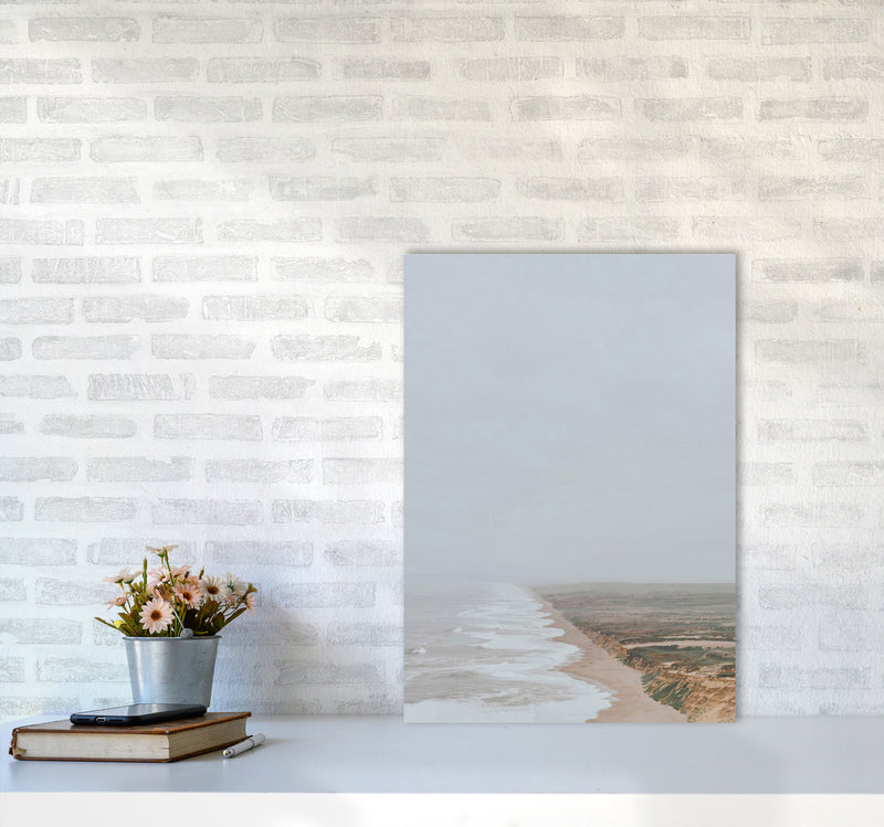 Fog and Waves Art Print by Seven Trees Design A2 Black Frame
