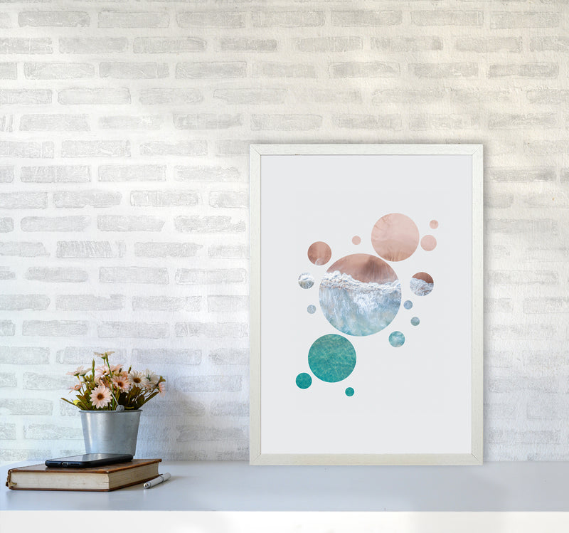 Planet Ocean Art Print by Seven Trees Design