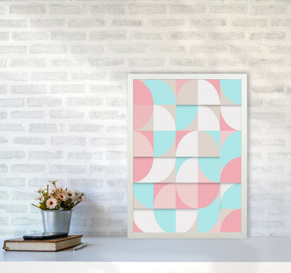 The Scandinavian Geometry Art Print by Seven Trees Design