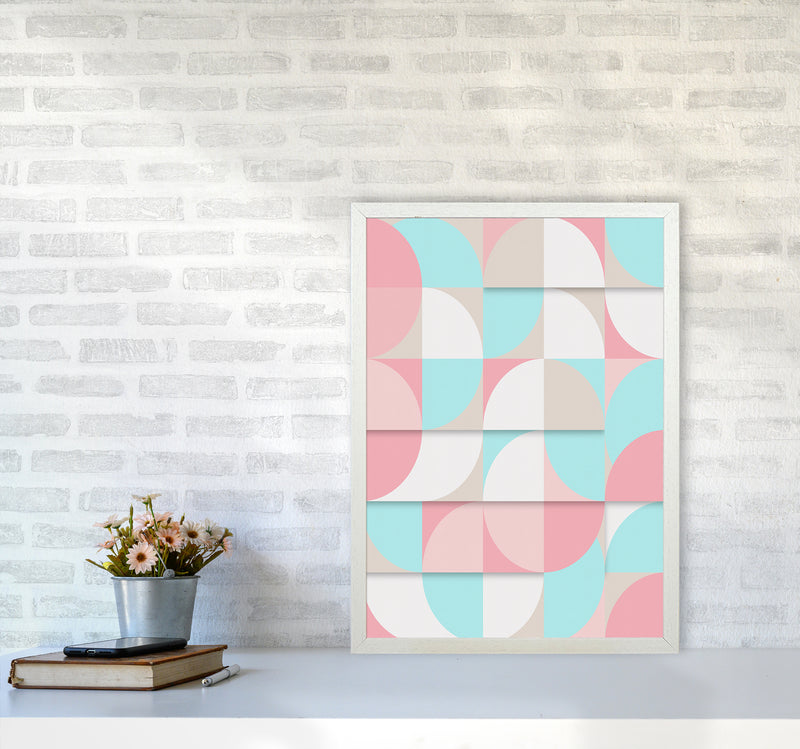 The Scandinavian Geometry Art Print by Seven Trees Design