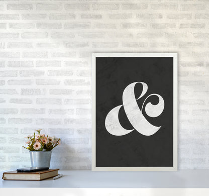 Vintage & Art Print by Seven Trees Design A2 Oak Frame